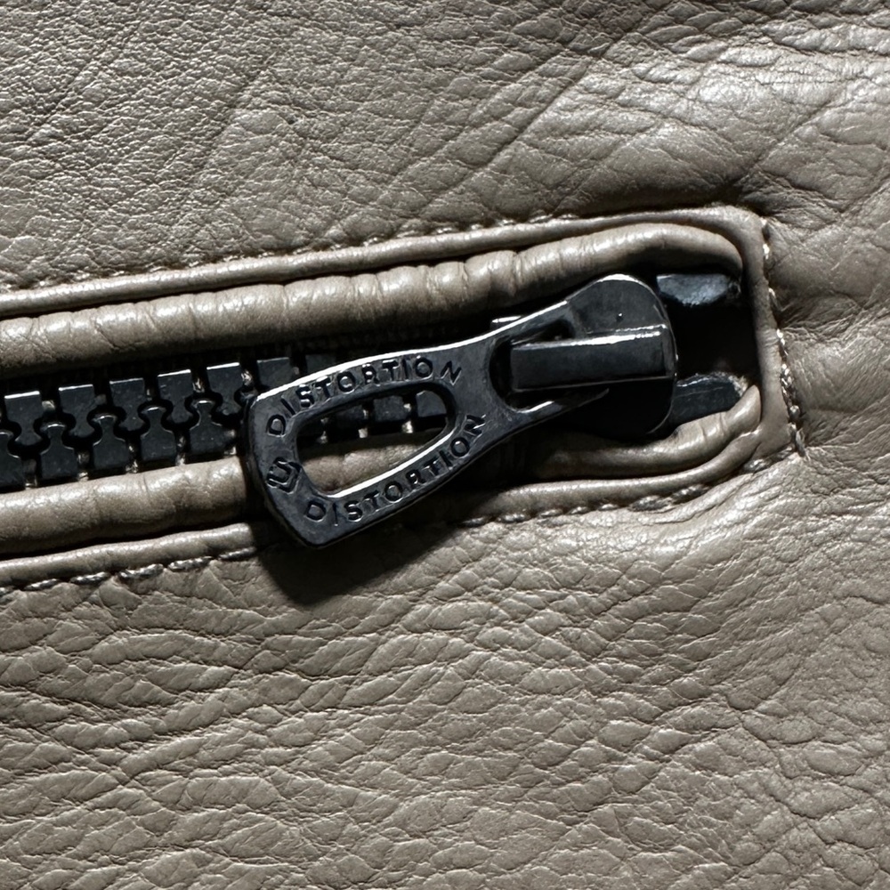 Distortion Leather Men's Tan Performance Jacket - Picture 5 of 11